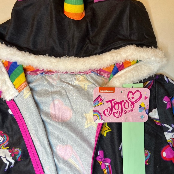 Jojo siwa hooded costume one piece pajama - Picture 4 of 5